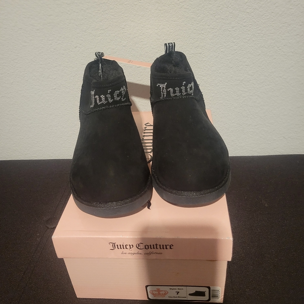 Juicy Couture Kerri Women's Faux Fur Ankle Boots